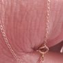 ladies 9ct gold chain and pendant Image 2