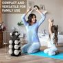 Dumbbell Rack Heavy Duty Steel, 3-Tier/ 5-Tier/ 6-Tier Weights Storage Dumbbell Stand, Dumbbell Tree Stand Weights Holder for Home Gym Image 4