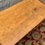 19th Century Victorian Elm & Oak Kitchen Table. Image 5