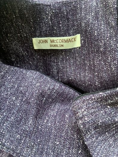 John Mc Cormack designer tweed dress