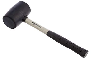 Amazon Basics Shock Absorbing Rubber Mallet