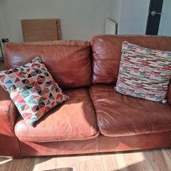 Leather sofa