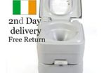 20L Portable Flush Outdoor Toilet for Camping Caravan Mobile