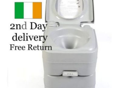 20L Portable Flush Outdoor Toilet for Camping Caravan Mobile