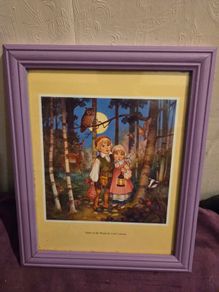 Babes in the Woods by Carol Lawson Framed