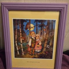 Babes in the Woods by Carol Lawson Framed