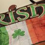 Ireland world cup Flags World cup Irish tricolour flag with shamrock amd writen Image 4