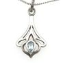 Vintage 925 Sterling Silver & Blue Topaz Matching Set, Kit Heath 99 Image 3