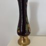 Brass/Enamel Cloisonne Bud Vase Image 2