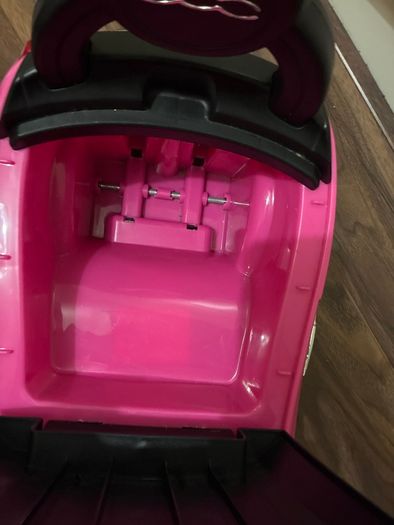 Fiat toy car pink ride on