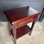 Large solid wood side table Image 2