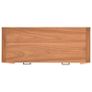 Desk with 2 Drawers 100x40x75 cm Recycled Teak Wood Image 7