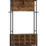 Coat Rack with Bench, Shoe Storage & Shelves Image 2