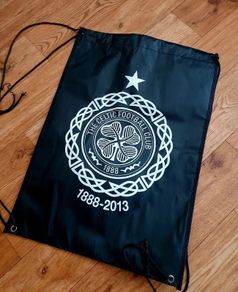 Celtic 125th Anniversary Drawstring Gym Bag