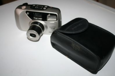 Pentax Espio 738 BLACKOUT 35mm Film Camera Point and Shoot