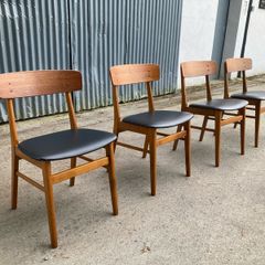 Mid Century Danish Farstrup dining chairs - Warehouse and Showroom open Saturday 8th August 12 til 4pm