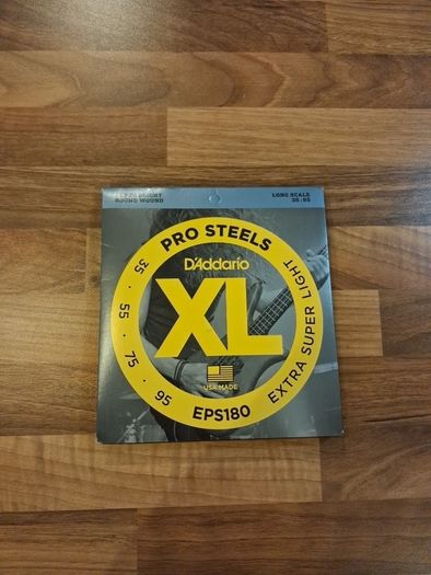 Daddario Pro Steels 35 to 95 EPS180