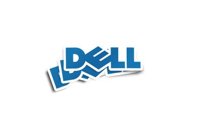 Dell Glossy Sticker 2-Pack