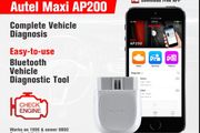 AUTEL AP200 Bluetooth OBD2 Scanner Code Reader with Full Systems Diagnostic for DIYers
