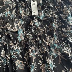 floral mid length dress