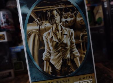 Warren Ellis' Ignition City ! Issue #3 ! Rare Painted Variant Cover ! 2009 ! by Avatar Press !
