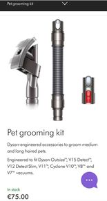Pet grooming kit