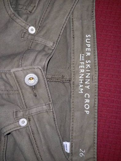Jack Wills Skinny Crop Jeans Size 8