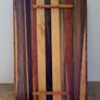 Mid-century exotic wood serving tray Image 2