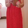 Zara Red Polka Dot Dress XS Image 4