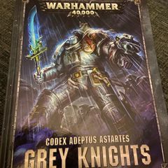 Warhammer 40k Grey Knights Codex 7th edition.