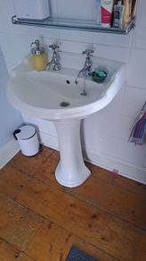 Traditional Bathroom Basin & Chrome Taps