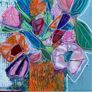 Original Abstract Painting Original Floral Painting Framed Floral Art New Original Irish Abstract Painting by Artist Image 9