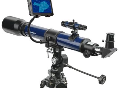 Bresser telescope with solar filter and accessories