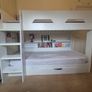 Orion White Bunk Bed Image 3