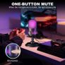 Gaming Microphone, USB Computer Microphone for PC, Mac, PS4/5, Condenser Podcast Mic for Studio Recording, for Streaming Podcast YouTube, with Led Light Image 4