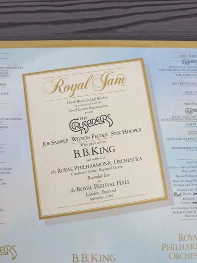 The Crusaders with BB King and the Royal Philharmonic Orchestra - Royal Jam Vinyl