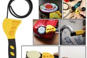 Multifunctional Belt Wrench Adjustable Rubber Strap Jar Wrench Tool Opener Wrench Cartridge Pipe Wre Filter Oil Disassembly 6inch