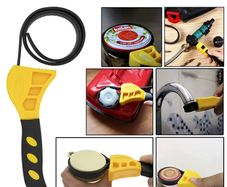 Multifunctional Belt Wrench Adjustable Rubber Strap Jar Wrench Tool Opener Wrench Cartridge Pipe Wre Filter Oil Disassembly 6inch