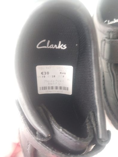 clarks kids shoes uk 10
