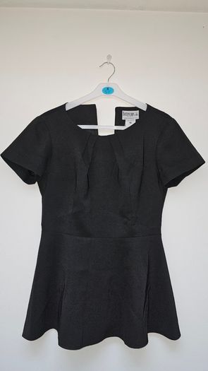 Buttercups black tunic dress Beauty uniform for college Bife Size 10 (S) Premium Irish Workwear