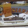 vintage Louisana Steamboat company pub mirror Image 2