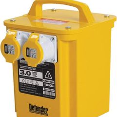 3kVA Portable Transformer 110V 3000W, Yellow (FREE POSTAGE)