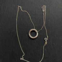 Design silver chain and pendant