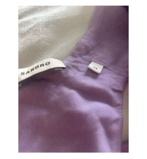 Sandro satin dress