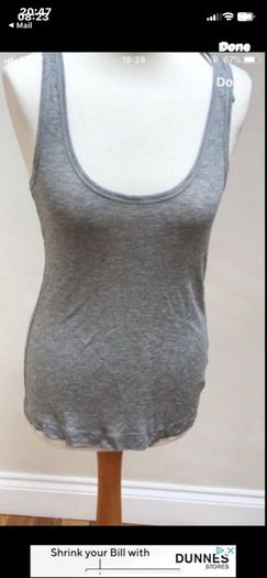 top Bnwt Zara size small vest t-shirt