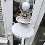 Victorian telescopic floor lamp Image 5