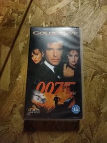Golden eye James Bond original VHS