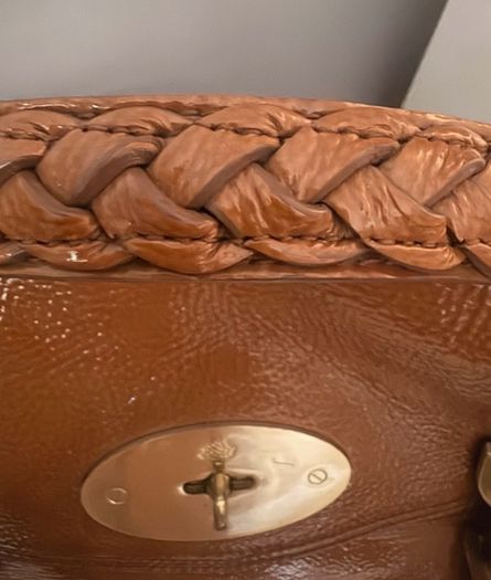 Mulberry Alexa satchel, vintage glazed tan leather