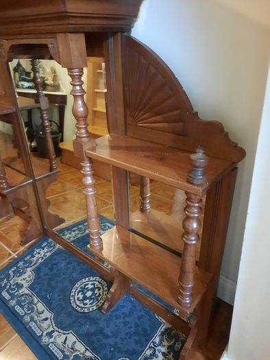 antique overmantel