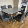 kitchen table and 6 chairs Image 3